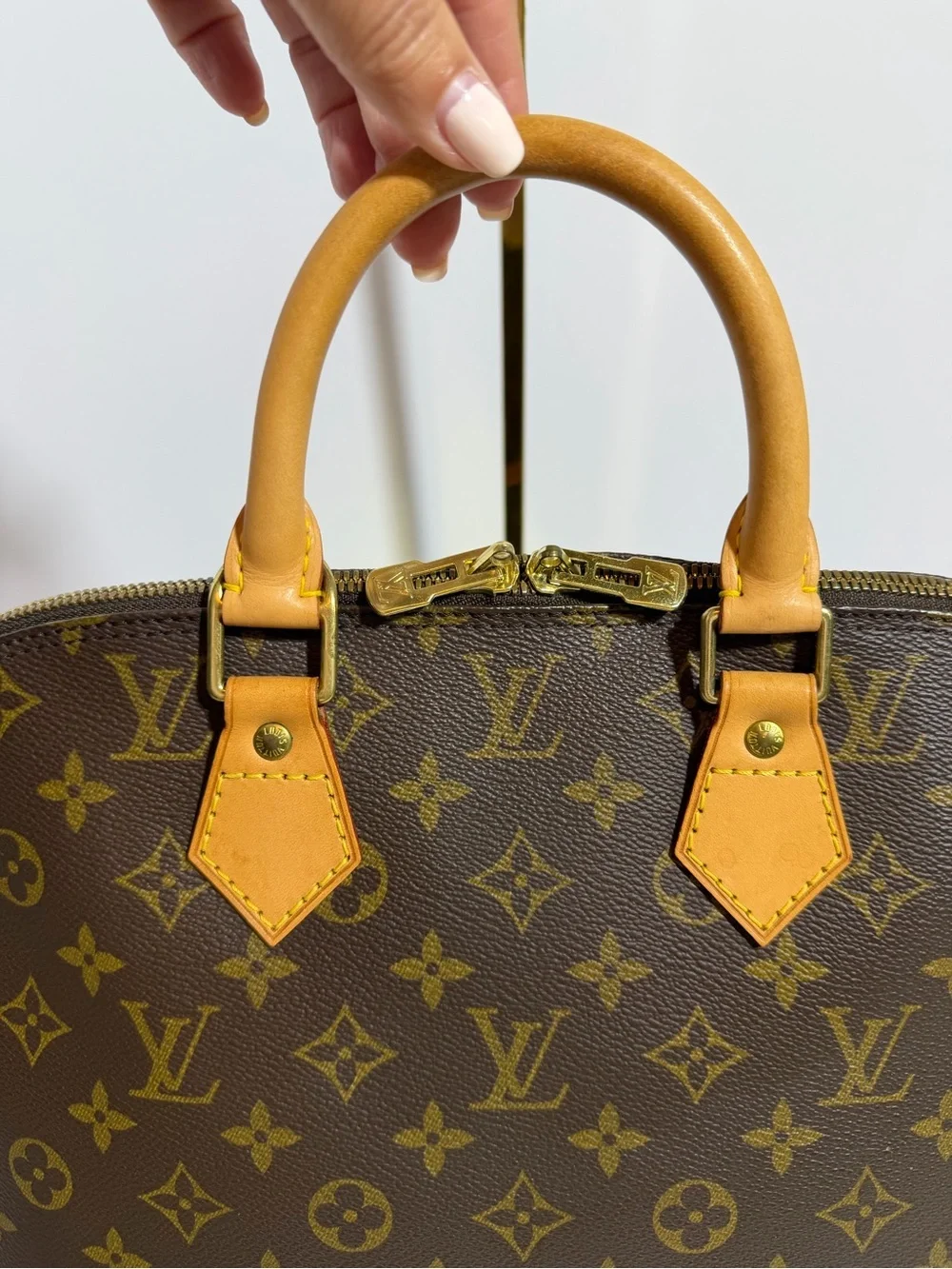 Louis Vuitton Brown Monogram Alma PM